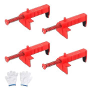 4pack/lot Slitstark plastmurarlinje för enkel och exakt