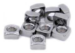 M10 (10mm) fyrkantig mutter (fasad) – Rostfritt stål (A2) (20-pack)