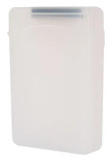 Hårddiskförvaringsbox Case VIT White