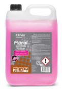 Golvrengöringsvätska utan ränder, glans, doft CLINEX Floral - Blush 10L