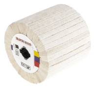 Filtpolerrulle 110x100mm för högblank bomullssatinmaskin