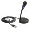 Delock - Mikrofon - USB - sortera