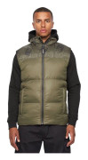 Duck and Cover Herr Romain Camo Vadderad Gilet