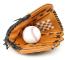 2-delad baseboll, handsydda basebollar, mjuka basebollar
