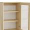 Mora Overskab 800x500x320mm grå laminat/glas