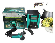 LCD Elektrisk Avlödningspistol, Kraftfull Sugkraft, Justerbar Temperatur, Automatisk Viloläge,110-220V