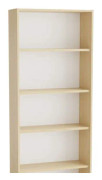 Mora Bokhylla 2100x1000x450mm björklaminat