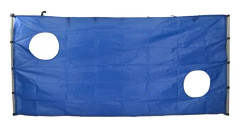 Victoria Sport Blå målridå sköld r. 244x122x106cm