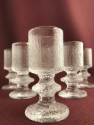 Iittala - Festivo / Senator - 6 st Snaps glas design Timo Sarpanneva