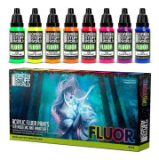 Acrylic Fluor Paints - Green Stuff World