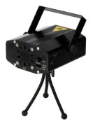 Belysning LED Laser Light 100mw R & amp;G Fjärrkontroll Mini Laser Projektor DJ Disco Bar Lampa Sceneffekter AC110-240V