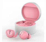 Duosi DY-18 TWS Stereo Bluetooth 5.0 Hörlurar med 450mAh Laddningsbox Rosa