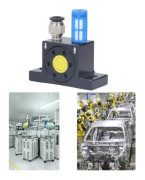 FHE-Pneumatic Turbine Vibrator Pneumatic DIY Betongvibratorer Luftturbinoscillator