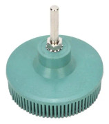 VBESTLIFE Emery Rubber Borst Disc - 3 tum - Gradning och polering (grön)