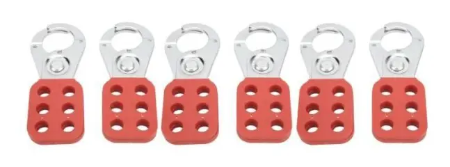VBESTLIFE Lock Hasp 6 Hål Säkerhet Hasp Stöldskyddshårdvara