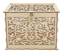 ARAMOX Card Box med nycklar Bröllopskort Box med nycklar DIY Penga presentask för födelsedagsfest