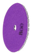 VBESTLIFE diamantpolerskiva 3 tums rund diamantpoleringsplatta, slipskiva för 800 mesh