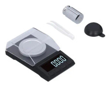 YOSOO bärbar våg 100g/0,001g liten USB smyckesvåg hög precision bärbar elektronisk våg för hemmet