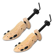 Wooden Shoe Trees Natural Pine Shoe Stretcher Set för män och kvinnor -M (37-41)