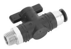 VBESTLIFE pneumatisk ventil 8 mm pneumatisk manuell ventil, snabbkopplingsbrytare, pneumatisk hårdvarukoppling