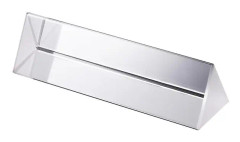 100*30*30mm kristall optiskt glas triangel för undervisning i spektralfysik