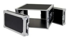 Roadinger 30109786 19 rack 6 U Trä inkl. handtag