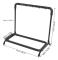 VBESTLIFE 5 Guitar Stand Hållare Vikbar och justerbar hyllstöd för flera gitarrer, för bas, linne säng