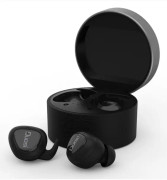 Duosi DY-18 TWS Stereo Bluetooth 5.0 Hörlurar med 450mAh Laddningsbox Svart