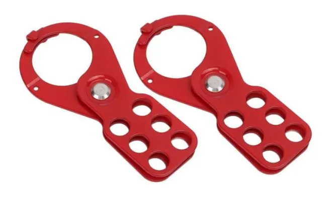 VBESTLIFE Låsande Hasp 6 Hål Slagkraftig Rotohasp Hänglås Hårdvara 1 tum/25 mm 1,5 tum/38 mm