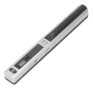 FHE-portabel fotoskanner Bärbar skanner för foton, A4-dokument, kvitton, böcker, PDF-format datorskanner Svart Silver