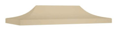 Tak till partytält 6x3 m beige 270 g/m²