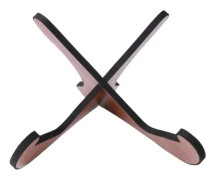 HURRISE Gitarrstativ Gitarrstativ Ukulele Violintillbehör Trä Avtagbar Premium Praktisk förvaring (trä