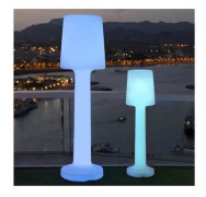MOOVERE golvlampa 110cm utomhus Uppladdningsbart batteri LED/RGB