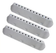 Paket med 3 trumblad 226 mm för Hotpoint-Ariston-Indesit tvättmaskiner - 2 års garanti - Vit