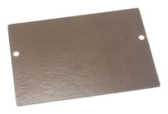 Glimmerplatta för Whirlpool mikrovågsugn - 128 x 93 mm - Brun