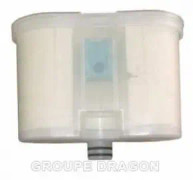 Filtreringspatron - DELONGHI - PRO2200 - Vattenfilter - Originaldel - Vit
