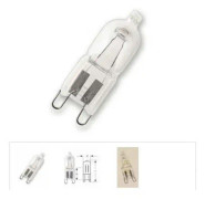 HALOPIN ECO 20W 230V glödlampa (OSRAM) för DE DIETRICH 4876711 ugn