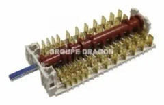 Switch för Hot Point Ariston ugn - Indesit - C00196053 FB56C.2(BK) SC52X SH53CX ST52X - Svart