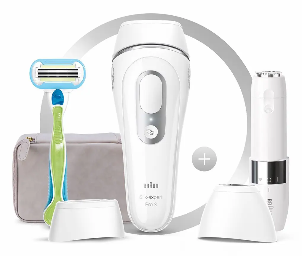 Braun Silk-expert Pro 3 PL3139 Intense pulsed light (IPL) Silver, White