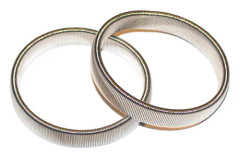 Ärmhållare silver Portia