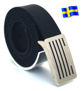 Läderbälte Bull svart 30mm 850-SP13