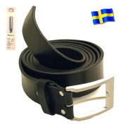 Läderbälte svart XL882