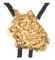 Bolotie GOLDEN WOLFHEAD