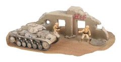 Revell Revell Model Kit Panzer 1:76 - PzKpfw II Ausf.F i skala 1:76, nivå 4, trogen replika med många detaljer, 03229