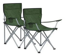 Campingstolar, set om 2, lastbara upp till 120 kg 84 x 52 x 81 cm (L x B x H)
