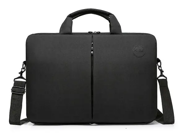 Nylonportfölj Laptop Business Bag Bärbar 15,6 tum Datorväskor Messenger Axelväska Resevattentät Axelväska