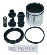 Bromsok + främre kolvreparationssats 60 MM för Bosch bromssystem