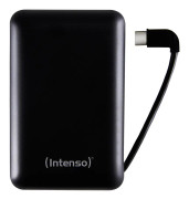 Intenso XC10000 Powerbank 10000 mAh LiPo USB-A, USB-C® Svart Statusindikering