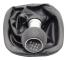 5 / 6 Växlad Bil Växelspaksknopp Med A3-knopp 12mm För VW Passat B5 B5.5 1998-2004 B5 FL (00-05) 3B B5 3B2 3B5 1996-2000-6 HS-023 svart linje 6 HS-023 black line
