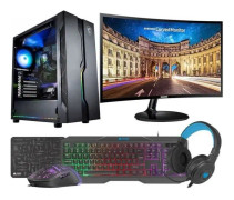 VIST Gaming PC Ryzen 7 5700G - 32 GB RAM - RX VEGA8 - 1 TB M.2 SSD - LCD 27 - Windows 11 Pro